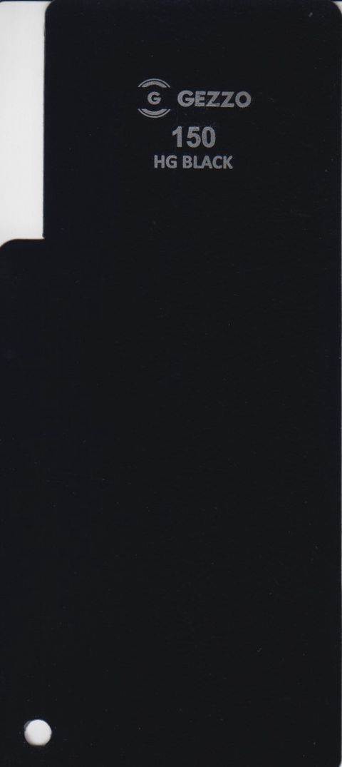 هایگلاس گزو ۱۵۰ HG BLACK مشکی براق ۱۲۲*۲۸۰ 