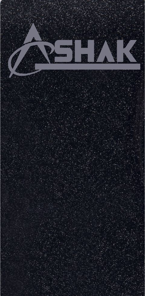 هایگلاس پانوتک 377 GALAXY BLACK (مشکی اکلیلی) براق ۱۲۲*۲۸۰ 